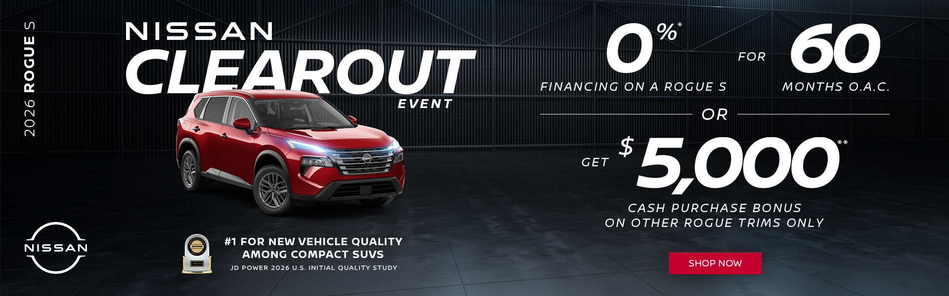 Nissan Rogue S ROC