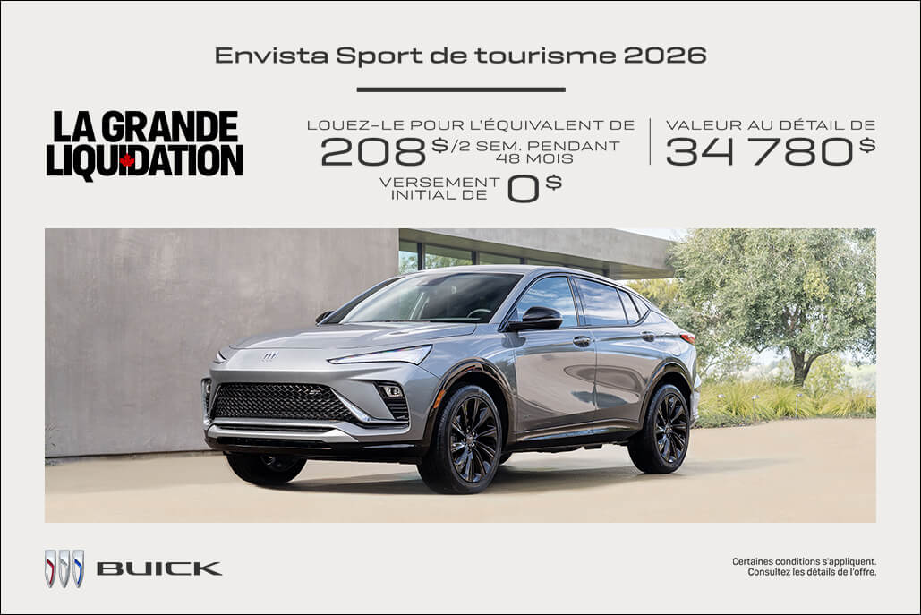 Quebec - Buick Envista - FR