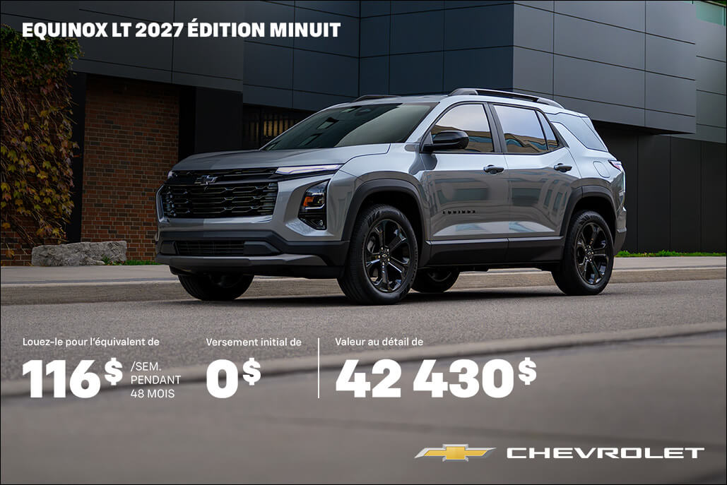 Quebec - Chevrolet Equinox Lease - FR