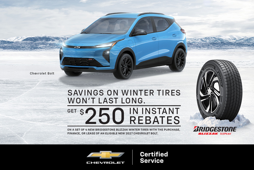 Fall SUV Winter Tire Promotion Campaign Chevrolet - EN