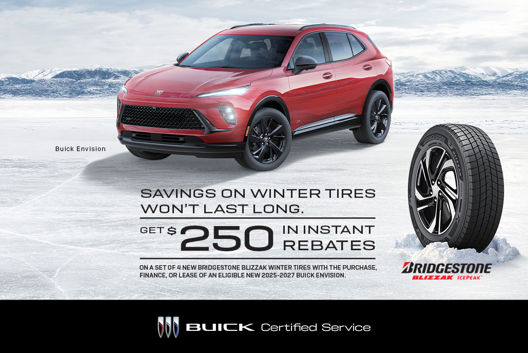 Fall SUV Winter Tire Promotion Campaign Buick - EN