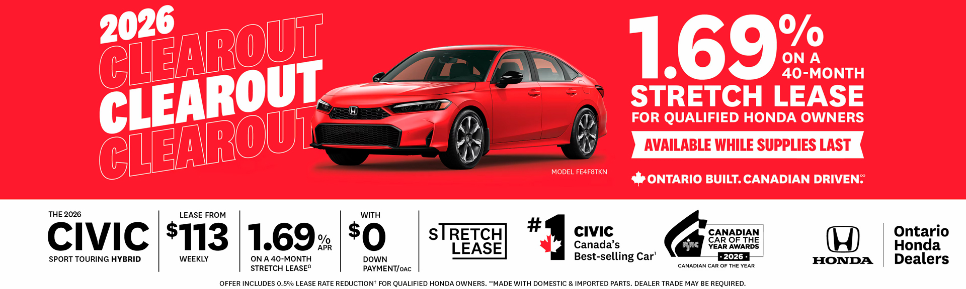 2026 Honda Civic Sport